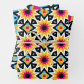 Farbenfrohe Niedliche Designermöbel Geschenkpapier Set (Beispiel)