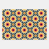 Farbenfrohe Niedliche Designermöbel Geschenkpapier Set (Vorderseite)