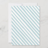 Farbenfrohe niedliche Dinosaurier Junge Dino Gebur Einladung (Rückseite)