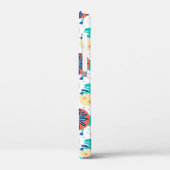 Farbenfrohe niedliche Dinosaurier-Muster Case-Mate iPhone Hülle (Rückseite / Links)