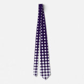 Farbenfrohe Niedliche Dots Muster Neck Tie Krawatte (Rückseite)