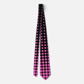 Farbenfrohe Niedliche Dots Muster Neck Tie Krawatte (Rückseite)