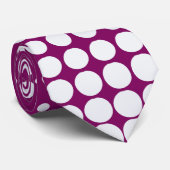 Farbenfrohe Niedliche Dots Muster Neck Tie Krawatte (Gerollt)