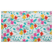 Farbenfrohe niedliche Frühlingsblumenmuster Stoff (Fat Quarter (45,7 x 55,9 cm))