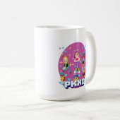 Farbenfrohe Niedliche Gamer Sticker für Kinder,pKX Kaffeetasse (VorderseiteRechts)