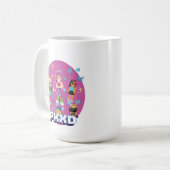 Farbenfrohe Niedliche Gamer Sticker für Kinder,pKX Kaffeetasse (Vorderseite Links)