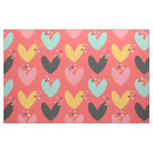 Farbenfrohe niedliche Herzstruktur Stoff (Fat Quarter (45,7 x 55,9 cm))