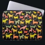 Farbenfrohe Niedliche Hunde Welpen Illustrationsmu Laptopschutzhülle<br><div class="desc">Niedliche,  farbenfrohe Hunde und Welpen schmücken diesen Laptop-Beutel. Hand von mir für dich gezeichnet. Für weitere Designs und Farben Karo mein Shop!</div>