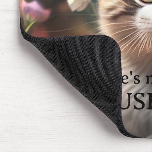 Farbenfrohe Niedliche Kitten Funny Mousepad (Ecke)