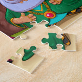 Farbenfrohe Niedliche Magie Zauberkunst Puzzle (Seite)