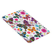 Farbenfrohe Niedliche Schmetterlingsmuster und Blu Magnet (Rechte Seite)