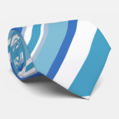 Farbenfrohe Niedliche Streifenmuster Krawatte (Gerollt)