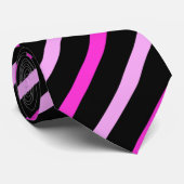 Farbenfrohe Niedliche Streifenmuster Krawatte (Gerollt)