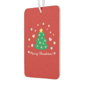 Farbenfrohe Niedliche Weihnachtsbaume Autolufterfrischer (Links)