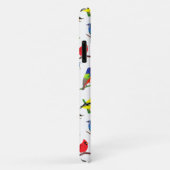 Farbenfrohe nordamerikanische Vogelschutzmuster iP Case-Mate iPhone Hülle (Hinten/Rechts)