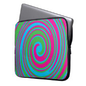 Farbenfrohe Notebook-Hülle Laptopschutzhülle (Vorderseite Links)