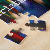 Farbenfrohe Nutcracker Soldaten frohen Weihnachten Puzzle (Seite)