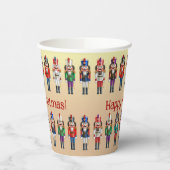 Farbenfrohe Nutcrackers Toyotys Pappbecher (Links)