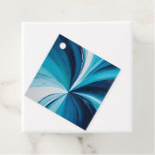 Farbenfrohe Ölgemälde Geschenkanhänger (Beispiel)