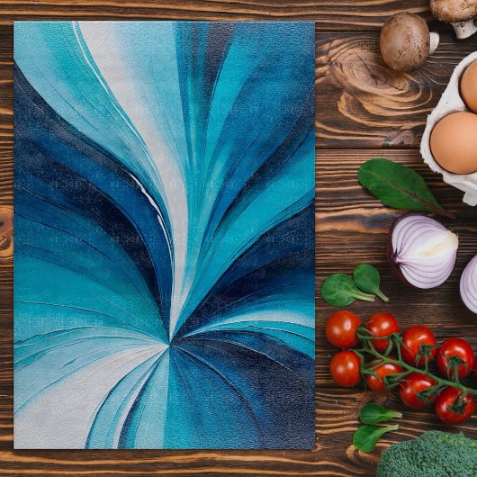 Farbenfrohe Ölpaint Art Copping Board Schneidebrett