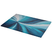 Farbenfrohe Ölpaint Art Copping Board Schneidebrett (Ecke)