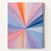 Farbenfrohe Ölpaint Art Spirituosen Notebook Notizblock (Rückseite)