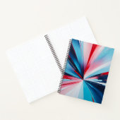 Farbenfrohe Ölpaint Art Spirituosen Notebook Notizblock (Innenseite)