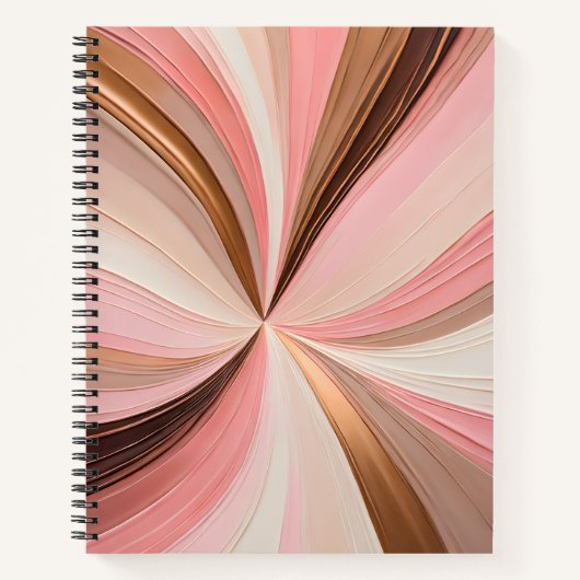 Farbenfrohe Ölpaint Art Spirituosen Notebook Notizblock (Vorderseite)