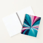 Farbenfrohe Ölpaint Art Spirituosen Notebook Notizblock (Innenseite)