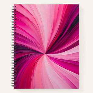 Farbenfrohe Ölpaint Art Spirituosen Notebook Notizblock