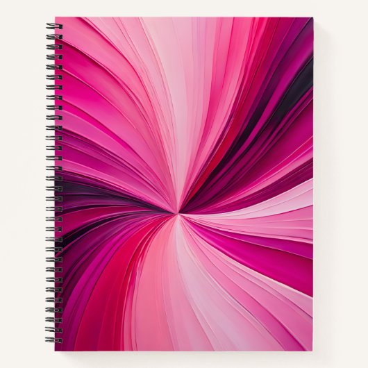 Farbenfrohe Ölpaint Art Spirituosen Notebook Notizblock (Vorderseite)