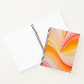 Farbenfrohe Ölpaint Art Spirituosen Notebook Notizblock (Innenseite)