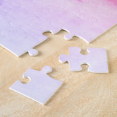 Farbenfrohe Ombre Gradient Monogram Puzzle (Seite)