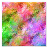 Farbenfrohe Opal Glassy Textur Fotodruck (Vorne)