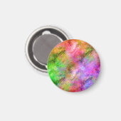 Farbenfrohe Opal Glassy Textur Magnet (Vorderseite/Rückseite)
