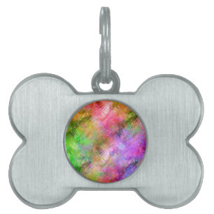 Farbenfrohe Opal Glassy Textur Tiermarke