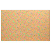 Farbenfrohe Orange Dog Bone Kunstgewerbe Stoff (Fat Quarter (45,7 x 55,9 cm))