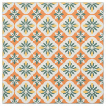 Farbenfrohe Orangefarbenes Muster