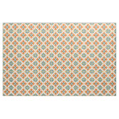 Farbenfrohe Orangefarbenes Muster Stoff (Fat Quarter (45,7 x 55,9 cm))