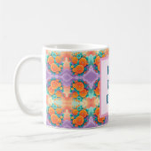 Farbenfrohe Orangen mit bester Vater je Kaffeetasse (Links)