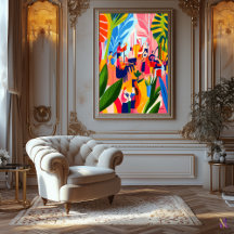 Farbenfrohe Orchesteraufführung im fauvistischen S