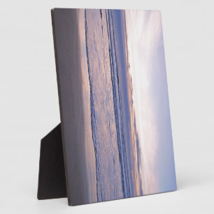 Farbenfrohe Oregon Coast Sunset Fotoplatte