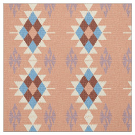 Farbenfrohe Orientalisch-Azteken-Mosaik Stoff