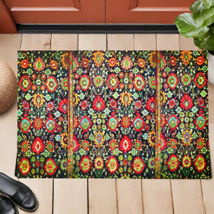 Farbenfrohe Orientalisch-Ruderaussicht Fußmatte