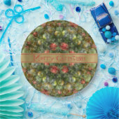 Farbenfrohe Ornamente Pappteller (Party)