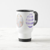 Farbenfrohe Osterei-Tasse Reisebecher (VorderseiteRechts)
