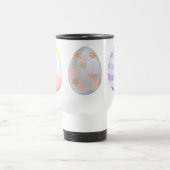 Farbenfrohe Osterei-Tasse Reisebecher (Mittel)