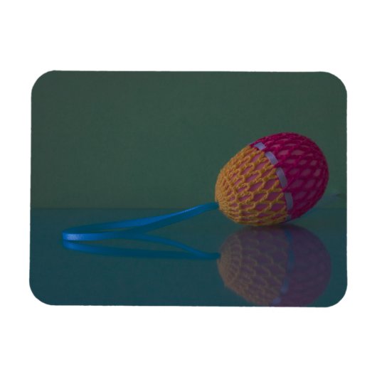 Farbenfrohe Ostereier Flexible Foto Magnet (Horizontal)