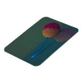Farbenfrohe Ostereier Flexible Foto Magnet (Linke Seite)