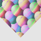 Farbenfrohe Ostereier Geschenkpapier Seidenpapier (Ausschnitt)